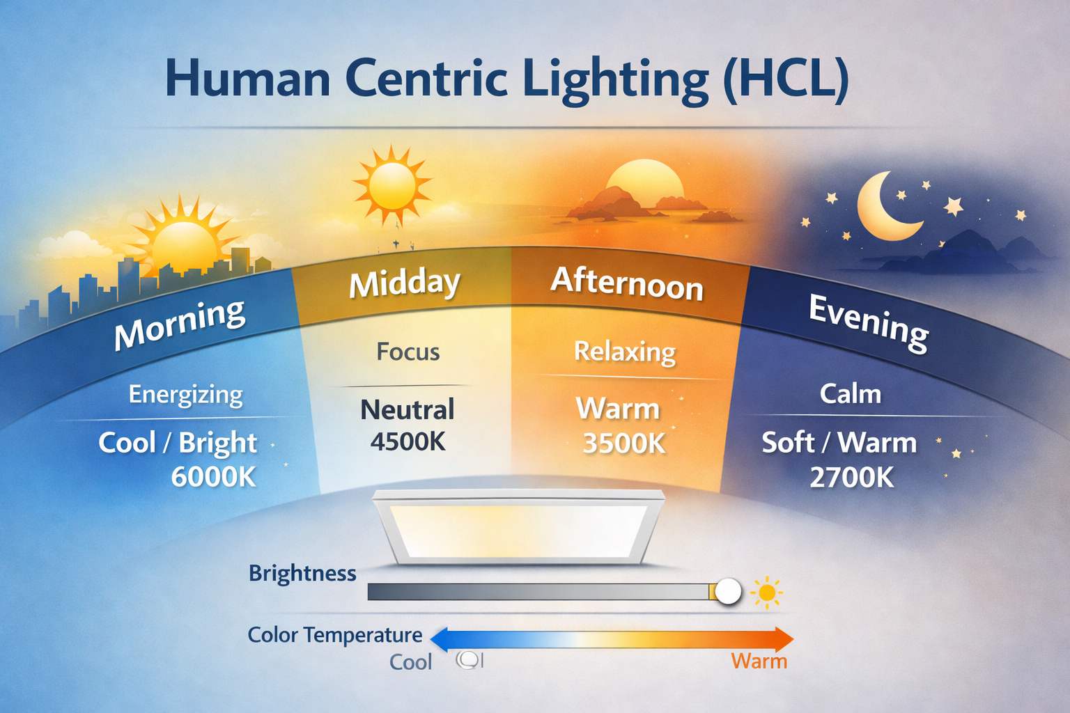 HCL - HUMAN CENTRIC LIGHTING